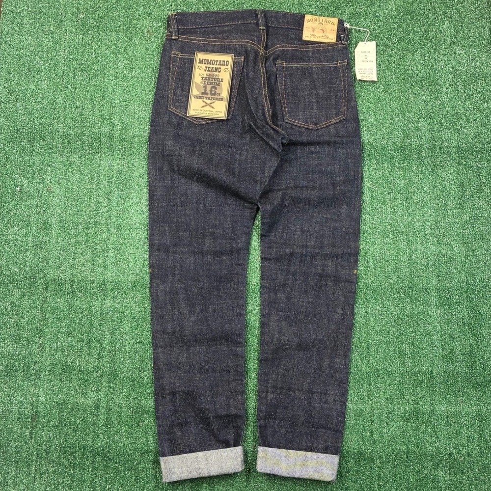 Vintage Momotaro Jeans 0405-82 16oz Slub Denim High Tapered